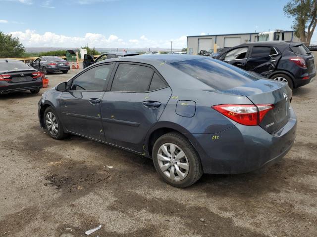 5YFBURHE6FP182237 - 2015 TOYOTA COROLLA L CHARCOAL photo 2