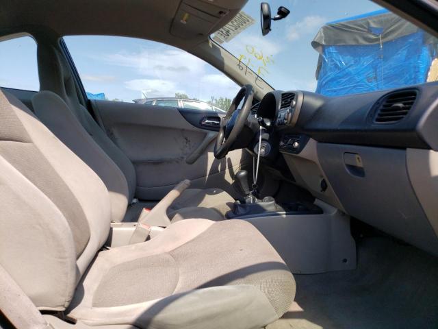 JHMZE13545S000258 - 2005 HONDA INSIGHT SILVER photo 10