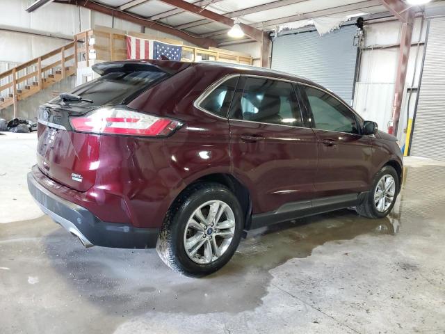 2FMPK3J94LBA57906 - 2020 FORD EDGE SEL BURGUNDY photo 3