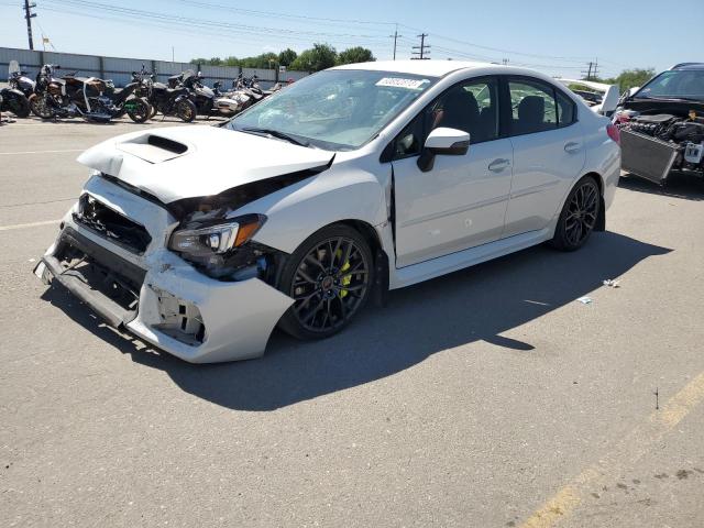 JF1VA2M60J9832888 - 2018 SUBARU WRX STI WHITE photo 1