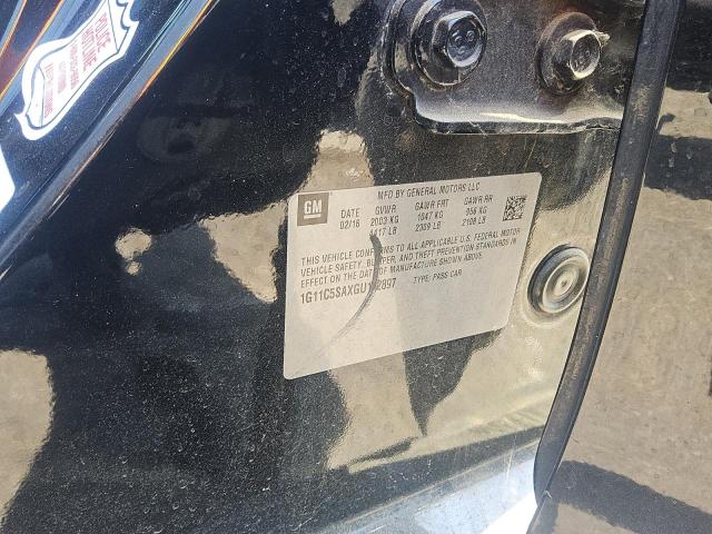 1G11C5SAXGU142897 - 2016 CHEVROLET MALIBU LIM LT 黑色 照片 12