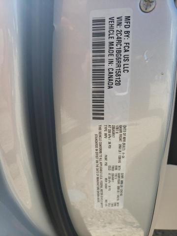 2C4RC1BG6RR158120 - 2024 CHRYSLER PACIFICA TOURING L Gümüş foto 13