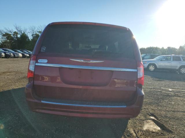 2A4RR8DG1BR704035 - 2011 CHRYSLER TOWN & COU TOURING L BURGUNDY photo 6