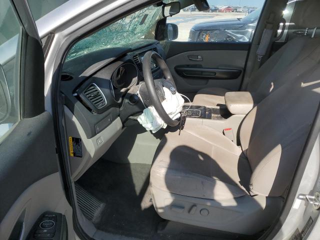 KNDMB5C14F6071687 - 2015 KIA SEDONA LX SILVER photo 7