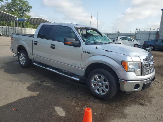 1FTFW1CT0EFC39508 - 2014 FORD F150 SUPERCREW SILVER photo 4