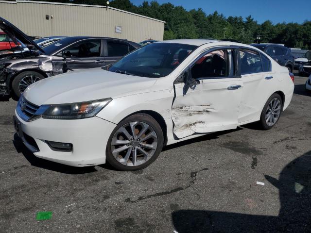 1HGCR2F53EA115311 - 2014 HONDA ACCORD SPORT WHITE photo 1