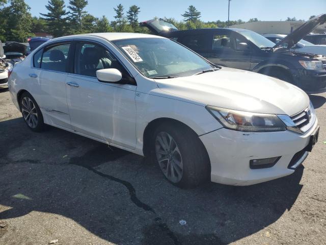 1HGCR2F53EA115311 - 2014 HONDA ACCORD SPORT WHITE photo 4