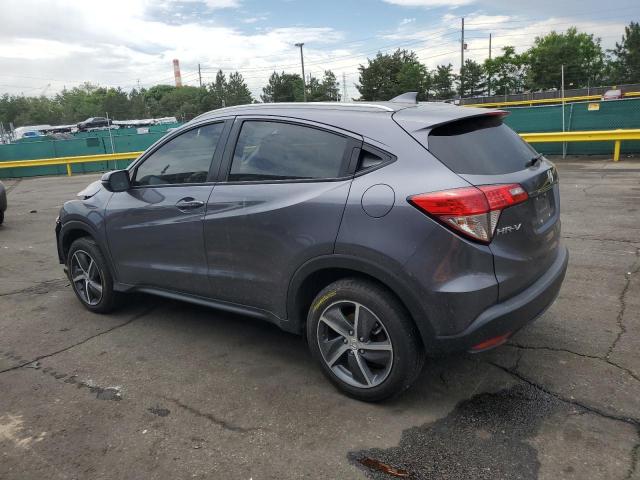 3CZRU6H5XMM712799 - 2021 HONDA HR-V EX GRAY photo 2
