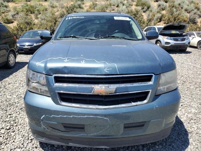 1GNFK13589R107606 - 2009 CHEVROLET TAHOE HYBRID TEAL photo 5