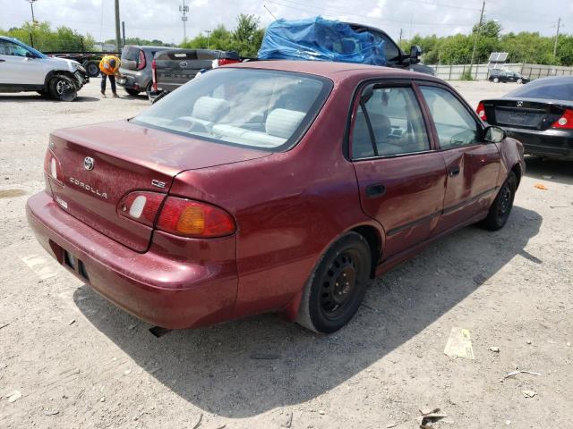 1NXBR12E9YZ307583 - 2000 TOYOTA COROLLA VE RED photo 3