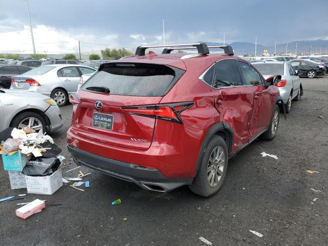 JTJAARBZ7L5011910 - 2020 LEXUS NX 300 BASE Czerwony zdjęcie 4