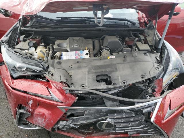 JTJAARBZ7L5011910 - 2020 LEXUS NX 300 BASE Czerwony zdjęcie 7