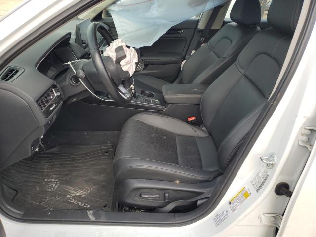 19XFL1H73PE007664 - 2023 HONDA CIVIC EXL WHITE photo 7