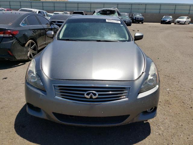 JN1CV6EL9FM890717 - 2015 INFINITI Q60 JOURNEY GRAY photo 5