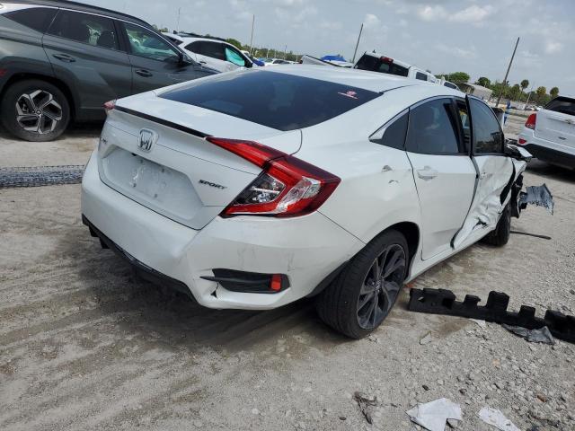 2HGFC2F8XMH511843 - 2021 HONDA CIVIC SPORT WHITE photo 3