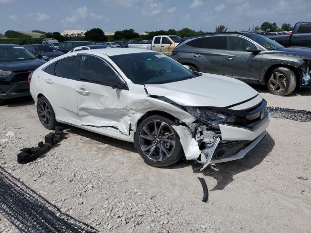 2HGFC2F8XMH511843 - 2021 HONDA CIVIC SPORT WHITE photo 4