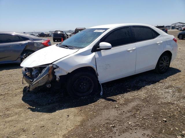 2T1BURHE4KC168413 - 2019 TOYOTA COROLLA L Beyaz fotoğraf 1