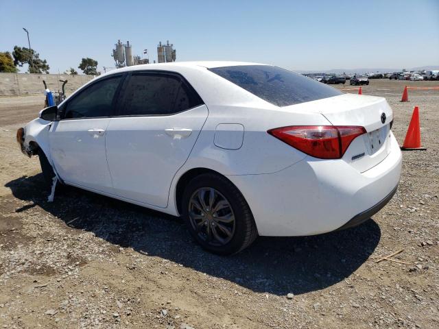2T1BURHE4KC168413 - 2019 TOYOTA COROLLA L Beyaz fotoğraf 2