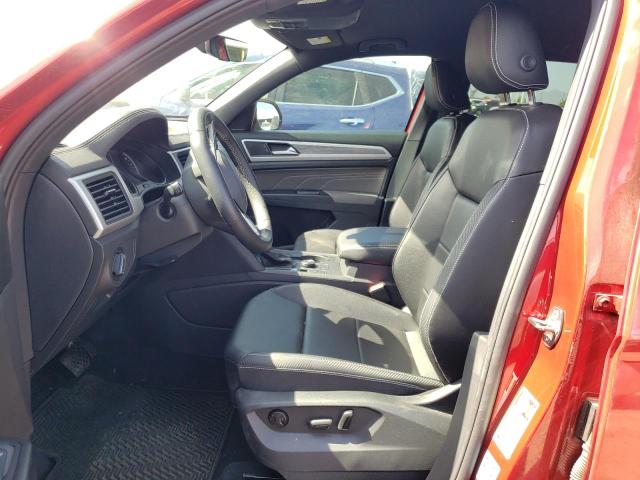 1V2HC2CA4MC206676 - 2021 VOLKSWAGEN ATLAS CROS SE წითელი ფოტო 7