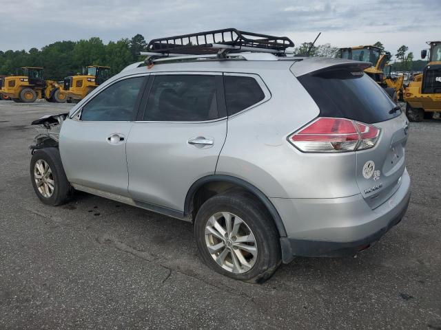 KNMAT2MV2FP549020 - 2015 NISSAN ROGUE S SILVER photo 2