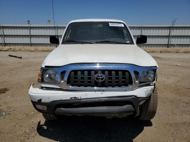 5TEGN92N52Z105553 - 2002 TOYOTA TACOMA DOUBLE CAB PRERUNNER WHITE photo 5