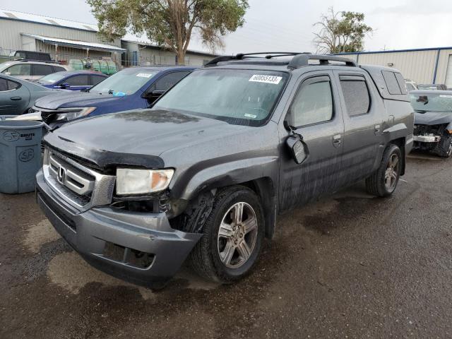 5FPYK1F55BB451927 - 2011 HONDA RIDGELINE RTL GRAY photo 1