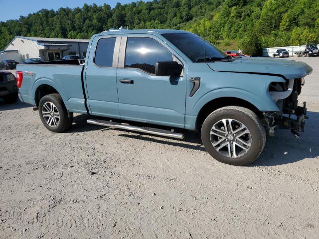 1FTFX1E54PKE86374 - 2023 FORD F150 SUPER CAB GRAY photo 4