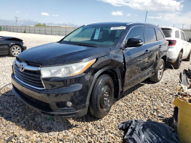 5TDJKRFH5ES035721 - 2014 TOYOTA HIGHLANDER XLE Qara foto 1
