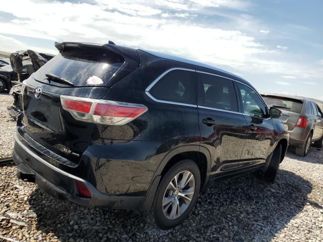5TDJKRFH5ES035721 - 2014 TOYOTA HIGHLANDER XLE Qara foto 3