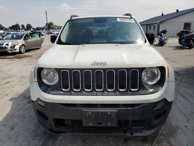 ZACCJBAB6HPG53153 - 2017 JEEP RENEGADE SPORT 白色 照片 5