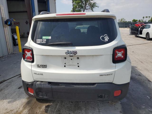 ZACCJBAB6HPG53153 - 2017 JEEP RENEGADE SPORT 白色 照片 6
