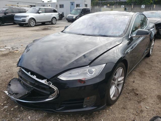 5YJSA1E1XGF129775 - 2016 TESLA MODEL S Սև լուսանկար 2