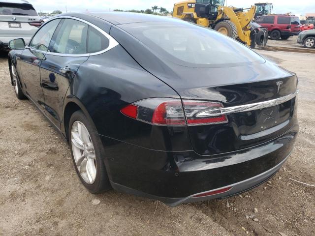 5YJSA1E1XGF129775 - 2016 TESLA MODEL S Սև լուսանկար 3