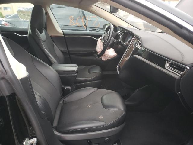 5YJSA1E1XGF129775 - 2016 TESLA MODEL S Սև լուսանկար 5
