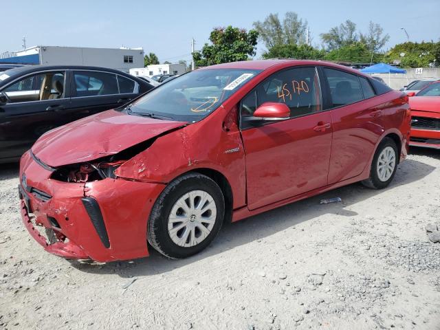 JTDKAMFU5M3151816 - 2021 TOYOTA PRIUS SPECIAL EDITION RED photo 1