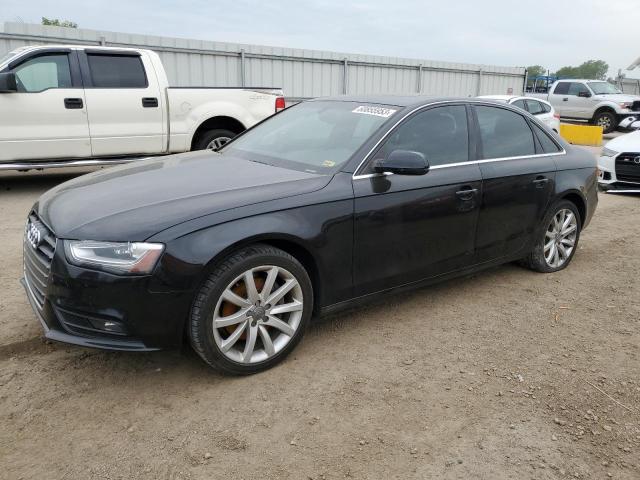 WAUKFAFL0DN009981 - 2013 AUDI A4 PRESTIGE BLACK photo 1