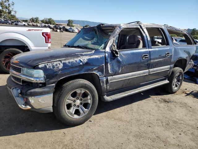 3GNEC16TX4G185297 - 2004 CHEVROLET SUBURBAN C1500 BLUE photo 1