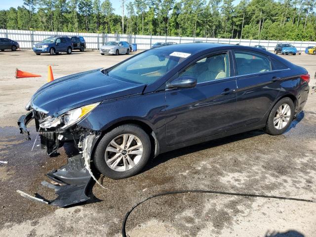 5NPEB4AC1DH793771 - 2013 HYUNDAI SONATA GLS BLUE photo 1