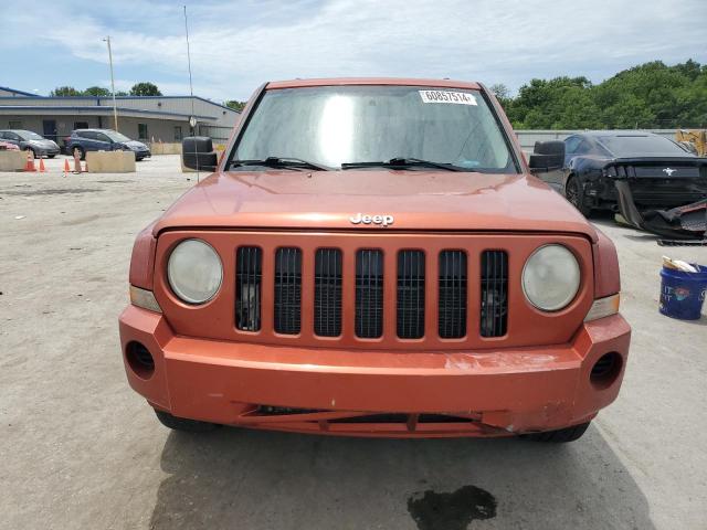 1J4NF2GB1AD592858 - 2010 JEEP PATRIOT SPORT ORANGE photo 5