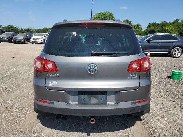 WVGBV7AX9BW513466 - 2011 VOLKSWAGEN TIGUAN S GRAY photo 6