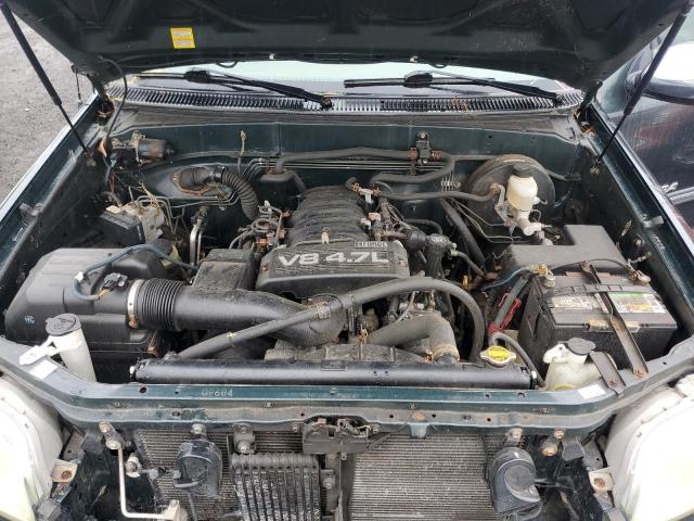 5TBBT44135S468568 - 2005 TOYOTA TUNDRA ACCESS CAB SR5 GREEN photo 11