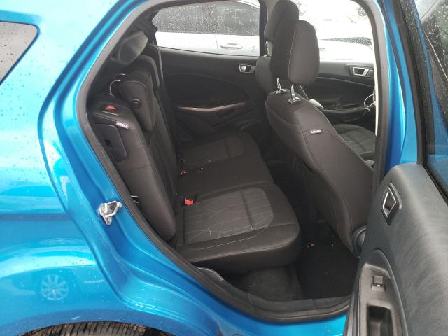 MAJ3P1TE1JC238046 - 2018 FORD ECOSPORT SE Azul foto 6