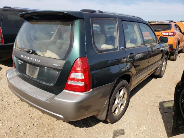 JF1SG65623H713059 - 2003 SUBARU FORESTER 2.5XS Зеленый фото 3