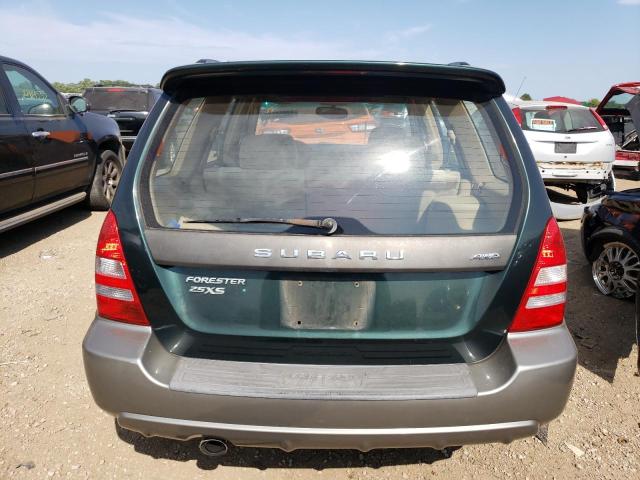 JF1SG65623H713059 - 2003 SUBARU FORESTER 2.5XS Зеленый фото 6