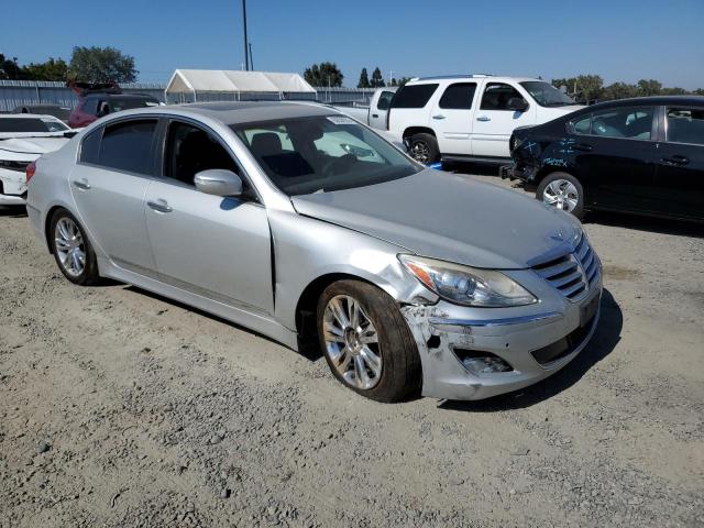 KMHGC4DF6CU174689 - 2012 HYUNDAI GENESIS 4.6L SILVER photo 4