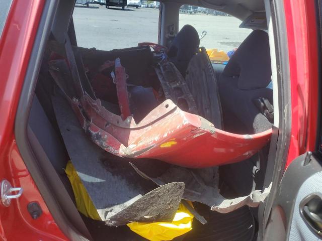 JHMGD38647S022450 - 2007 HONDA FIT S RED photo 10