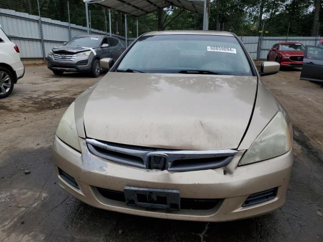 1HGCM66597A082582 - 2007 HONDA ACCORD EX GOLD photo 5