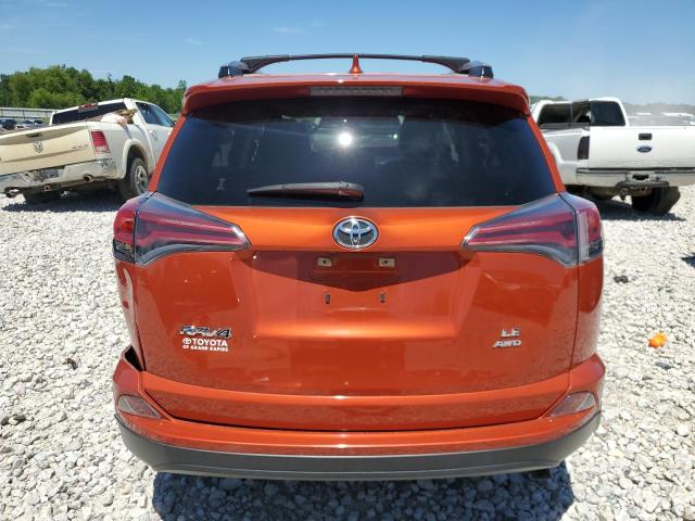 JTMBFREV5GJ060957 - 2016 TOYOTA RAV4 LE ORANGE photo 6