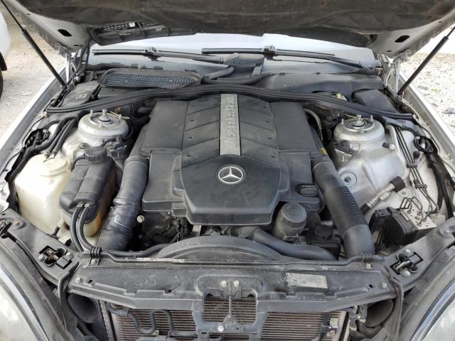 WDBNG70J12A296449 - 2002 MERCEDES-BENZ S 430 SILVER photo 11