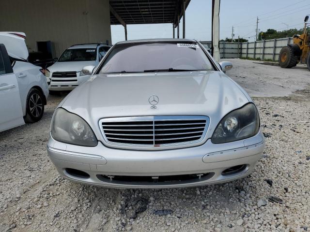 WDBNG70J12A296449 - 2002 MERCEDES-BENZ S 430 SILVER photo 5
